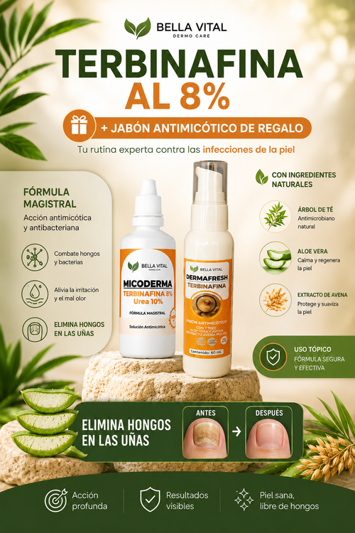 MICODERMA + JABÓN ANTIMICÓTICO DERMAFRESH DE REGALO  🎁