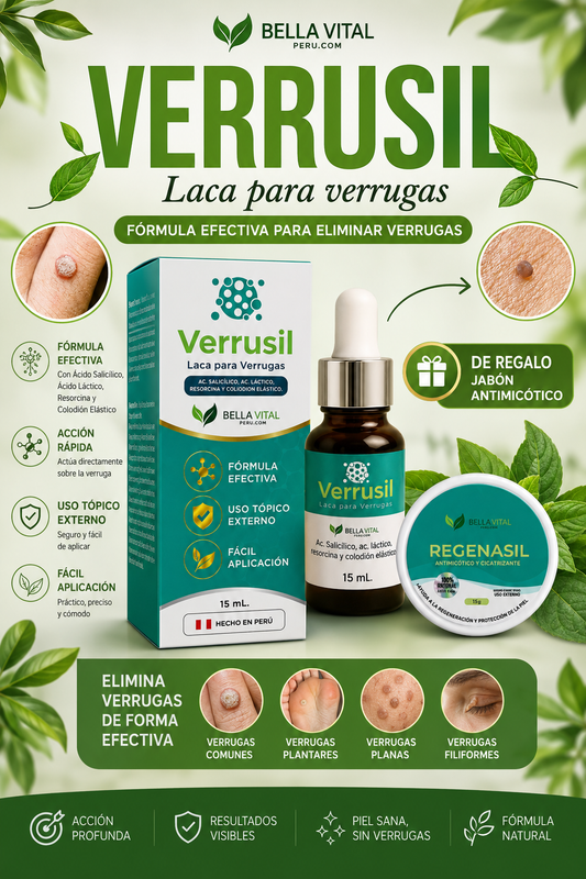 VERRUSIL + REGENASIL DE REGALO 🎁