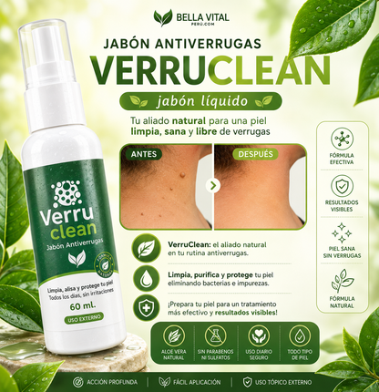 Jabón Antiverrugas Verruclean