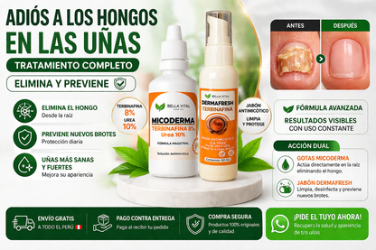 MICODERMA + JABÓN ANTIMICÓTICO DERMAFRESH DE REGALO  🎁