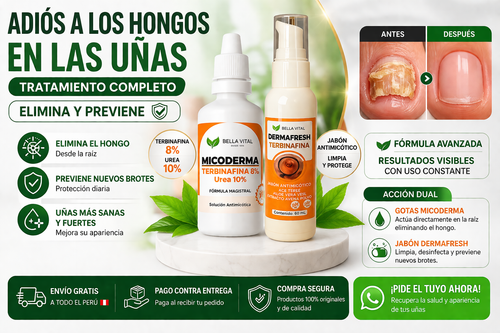 MICODERMA + JABÓN ANTIMICÓTICO DERMAFRESH DE REGALO  🎁